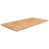 vidaXL Comptoir de salle de bain Marron clair 100x50x1,5cm Bois trait&eacute;