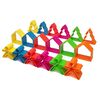 d&euml;na Ensemble de jouets en silicone Maisons et arbres Neon 54 pcs