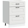 vidaXL Armoire de cuisine Kalmar blanc bois d'ing&eacute;nierie