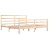 vidaXL Cadre de lit sans matelas bois massif de pin 200x200 cm
