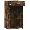 vidaXL Buffet ch&ecirc;ne fum&eacute; 50x42,5x93 cm bois d'ing&eacute;nierie