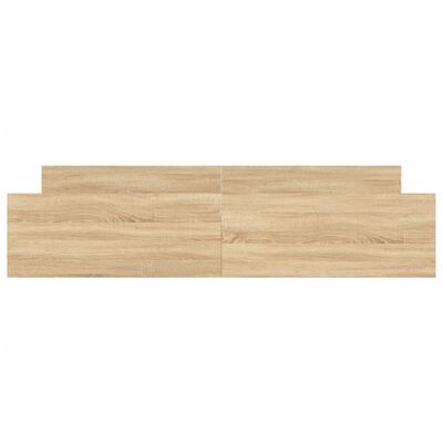 vidaXL Cadre de lit sans matelas chêne sonoma 180x200 cm