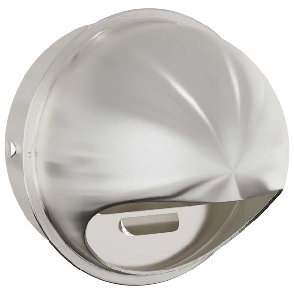 vidaXL Couvre-vent Air 8 pcs Argent 200 mm Acier inoxydable