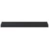 vidaXL Appui de fen&ecirc;tre Anthracite avec grain de bois PVC