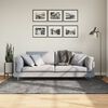 vidaXL Tapis HUARTE &agrave; poils courts doux lavable anthracite 140x200 cm