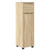vidaXL Cabinet de salle de bain Ch&ecirc;ne Sonoma 30,5 x 30 x 101 cm