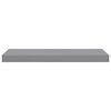 vidaXL &Eacute;tag&egrave;re murale flottante gris 60x23,5x3,8 cm MDF