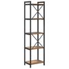 vidaXL &Eacute;tag&egrave;re Bois ancien 40 x 30 x 155 cm Bois d'ing&eacute;nierie