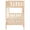 vidaXL Lit superpos&eacute; 80x200 cm Bois de pin massif