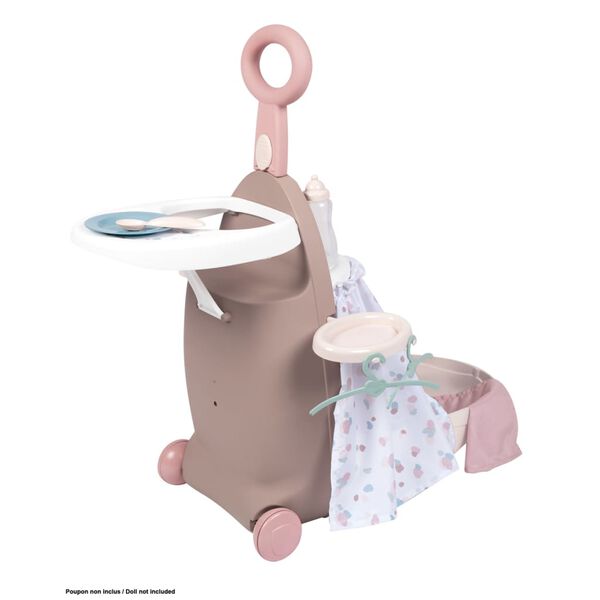 Smoby Valise de jeu de poup&eacute;e 3 en 1 Baby Nurse