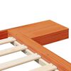 vidaXL Cadre de lit Marron 150 x 200 cm bois