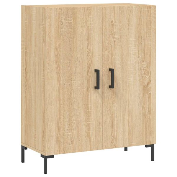 vidaXL Buffet ch&ecirc;ne sonoma 69,5x34x90 cm bois d'ing&eacute;nierie