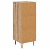 vidaXL Buffet ch&ecirc;ne artisanal 34 x 34,5 x 90 cm Bois d'ing&eacute;nierie
