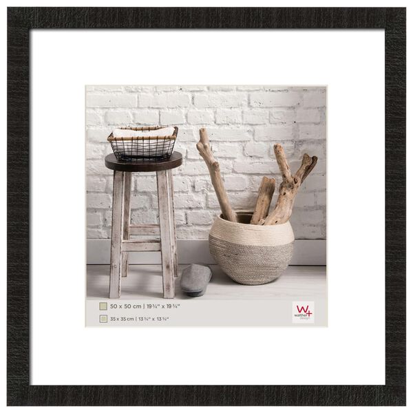 Walther Design Cadre photo Home 50x50 cm Noir