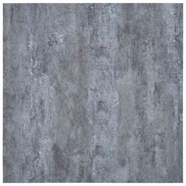 vidaXL Planches de sol 55 pcs Gris 5,11 m&sup2; PVC