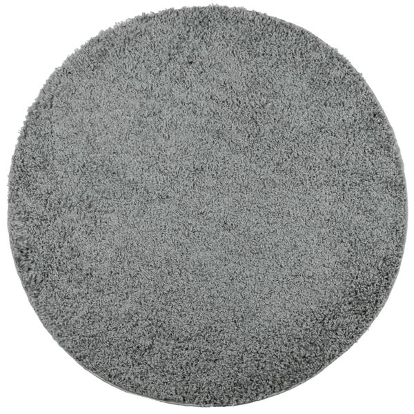 vidaXL Tapis shaggy PAMPLONA poils longs moderne vert &Oslash; 160 cm