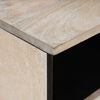 vidaXL Unites TV avec tiroir Blanc 100 x 33 x 46 cm Bois d'ing&eacute;nierie