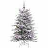 vidaXL Sapin de No&euml;l Artificiel &agrave; Branches Articul&eacute;es Blanc 150 cm