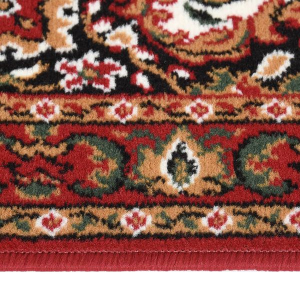 vidaXL Tapis BCF Rouge oriental 80x200 cm