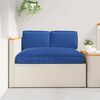 vidaXL Ensemble de coussins 3 pcs Bleu royal Tissu Oxford
