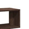 vidaXL Meubles TV 2 pcs ch&ecirc;ne marron 75x30x50 cm bois ing&eacute;nierie