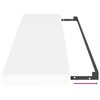 vidaXL &Eacute;tag&egrave;re murale flottante blanc 90x23,5x3,8 cm MDF
