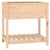 vidaXL Jardini&egrave;re avec &eacute;tag&egrave;re 82,5x54x81 cm Bois massif de pin