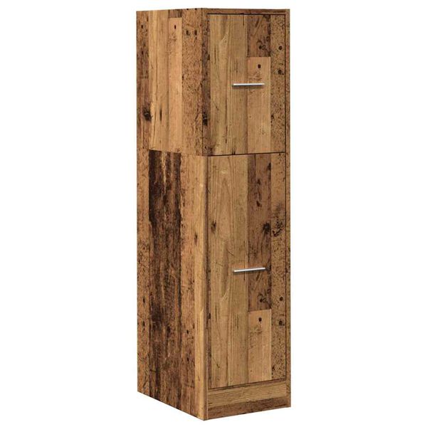 vidaXL Armoire d'apothicaire vieux bois 30x41x118 cm bois d'ingénierie