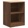 vidaXL Armoires de garage 2 pcs ch&ecirc;ne marron bois d'ing&eacute;nierie