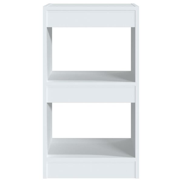 vidaXL Biblioth&egrave;que/S&eacute;parateur de pi&egrave;ce Blanc 40x30x72 cm