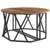 vidaXL Table basse Bois Ancien 80 x 80 x 42 cm