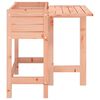 vidaXL Jardini&egrave;re avec dessus de table pliable bois de Douglas massif