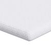 vidaXL Surmatelas Blanc 100 x 200 cm Tissu Jacquard