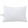 vidaXL Oreiller 2 pc 61 x 41 x 20 cm Polyester Blanc