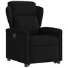 vidaXL Fauteuil inclinable &eacute;lectrique noir tissu
