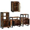 vidaXL Ensemble de mobilier de salle de bain 4 pcs Bois massif recycl&eacute;