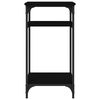 vidaXL Table d'appoint Noir 40x30x75 cm Bois d'ingénierie