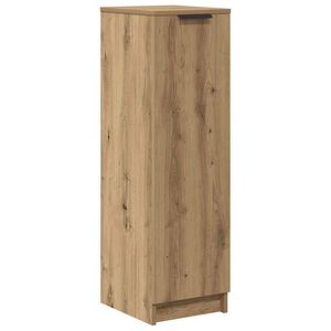 vidaXL Armoire &agrave; chaussures ch&ecirc;ne artisanal bois d'ing&eacute;nierie