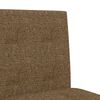 vidaXL Chaises de bar lot de 2 bois massif d'h&eacute;v&eacute;a et tissu