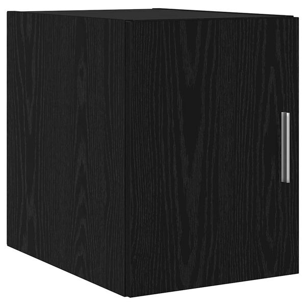 vidaXL Armoire Murale Ch&ecirc;ne noir 30 x 42,5 x 39,5 cm Bois d'ing&eacute;nierie