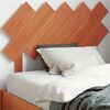 vidaXL T&ecirc;te de lit cire marron 100 cm bois massif de pin