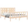vidaXL Cadre de lit sans matelas 160x200 cm bois massif de pin