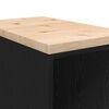 vidaXL Armoire de rangement de garage noir 30x51x85 cm bois de pin