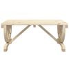 vidaXL Table basse de jardin 90x50x40 cm bois de sapin massif
