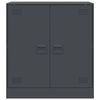 vidaXL Buffet anthracite 67x39x73 cm acier