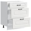 vidaXL Armoire de cuisine Kalmar blanc bois d'ing&eacute;nierie