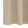 vidaXL Rideaux occultants 2 pcs Cr&egrave;me 140 x 225 cm Velours