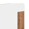 vidaXL Cadre de lit Bois ancien 140 x 200 cm Pin massif