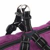 vidaXL Manteau pour chien Pourpre L44 Fleece et Polyester