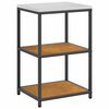 vidaXL Ensemble de rangement cuisine 2 pcs Rouill&eacute; Acier patin&eacute;